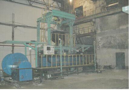 合金包芯線的微型生產工廠